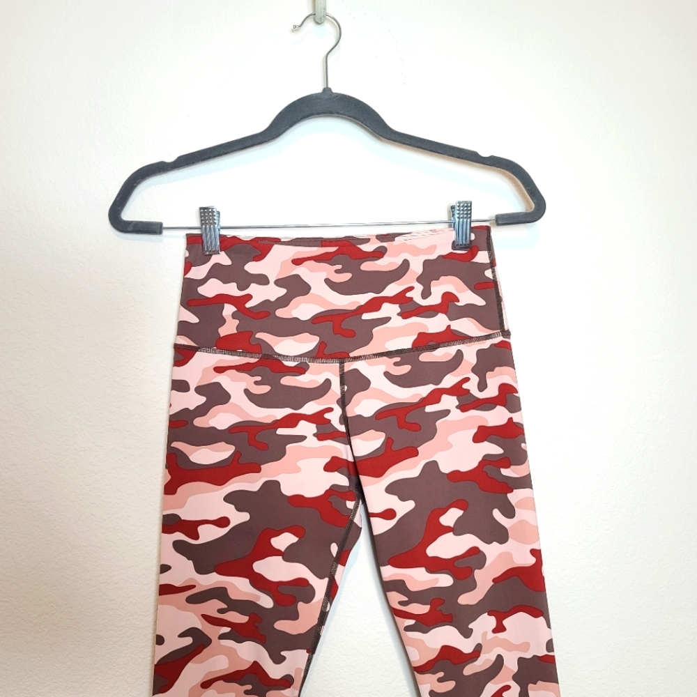 VARLEY Estrella Zion Camo Leggings Red - Picture 3 of 9